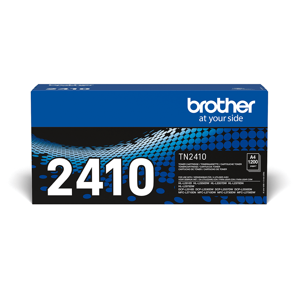 Toner Brother TN-2410 / TN2410 noir, 1 200 pages