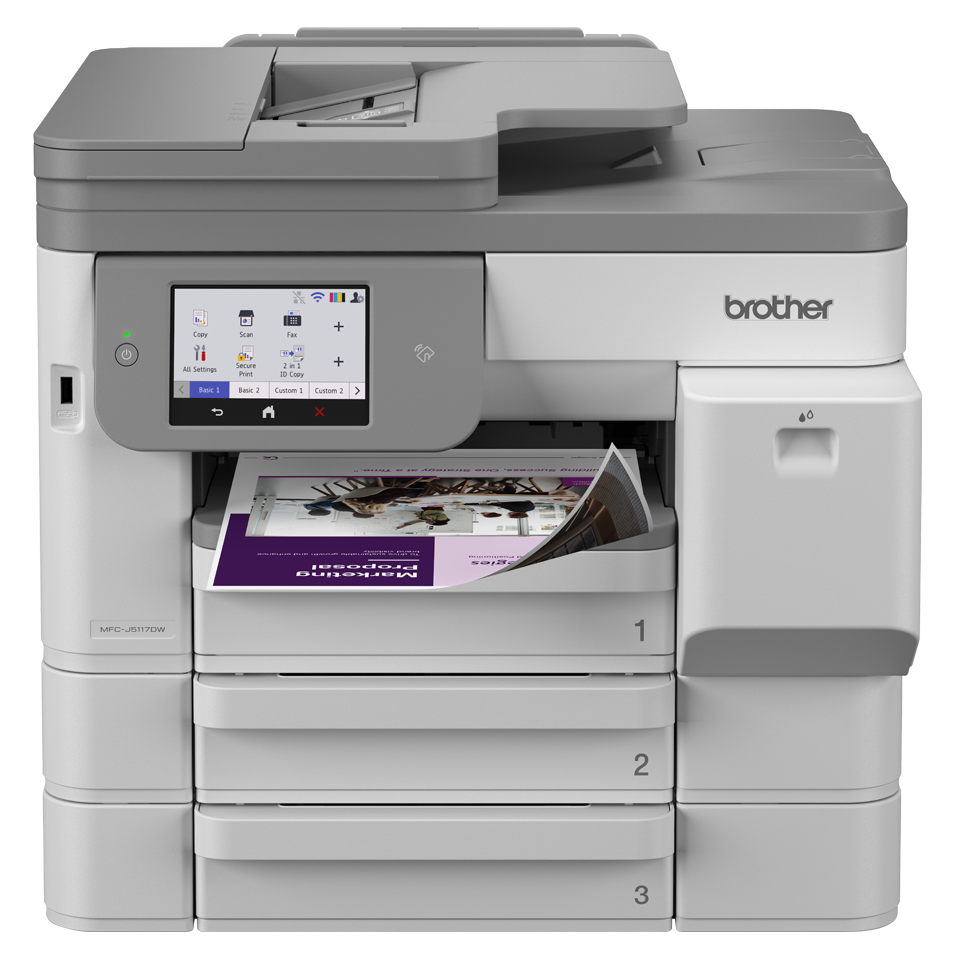 [MFCJ5117DWRE1] Brother MFC-J5117DW Farbtintenstrahl-Multifunktionsgerät, A3, 26 Bilder/Min., Duplex, WLAN
