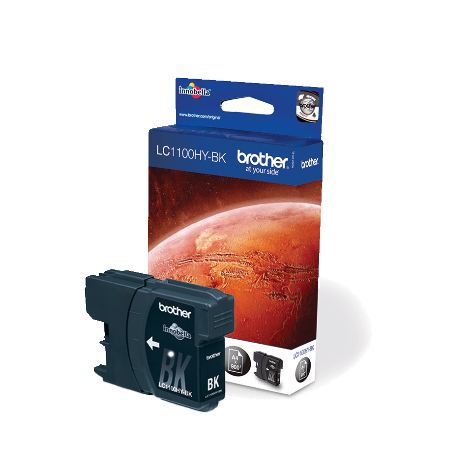 [LC1100HYBK] Brother LC-1100HYBK / LC1100HYBK black ink cartridge XL, 900 pages