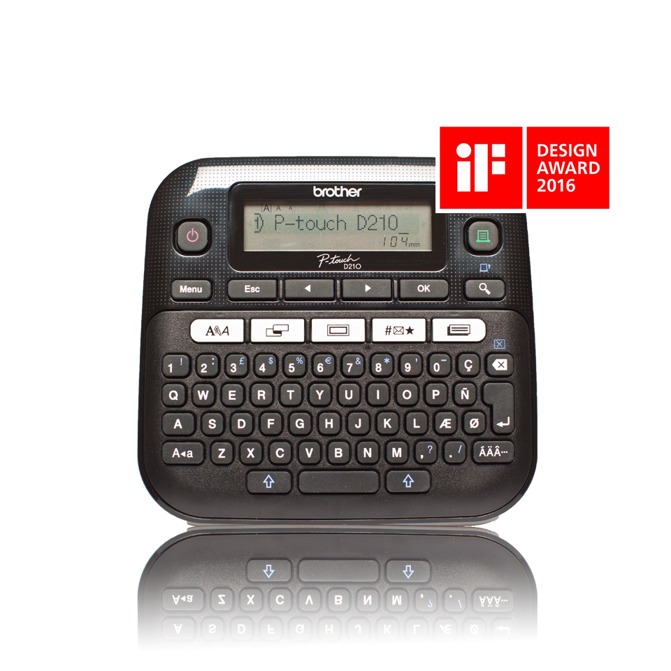 [PTD210YP1] Brother PT-D210 label maker