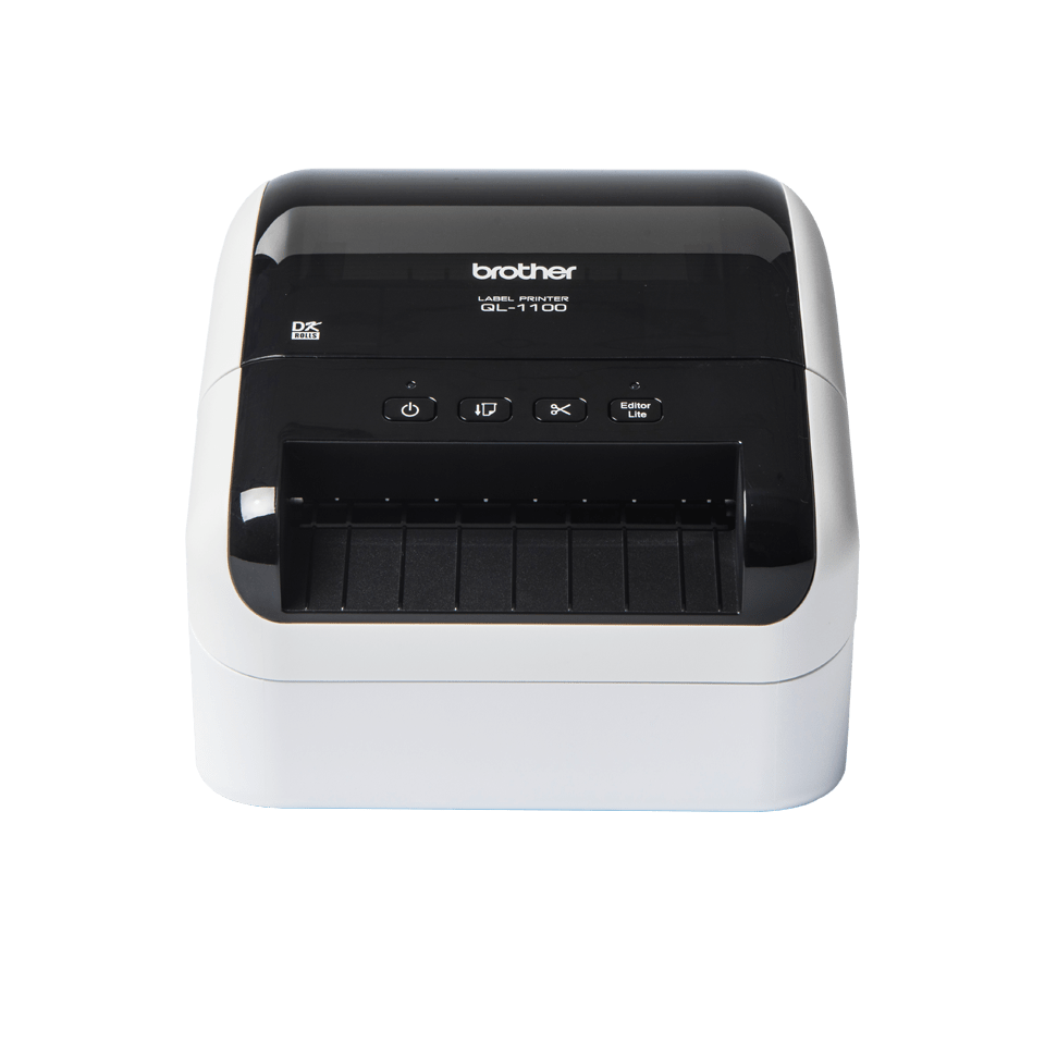 [QL1100CUA1] Imprimante d'étiquettes Brother QL-1100C, jusqu'à 104 mm, USB