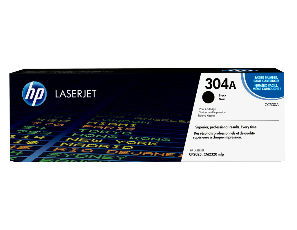 Toner HP 304A / CC530A Schwarz, 3.500 Seiten