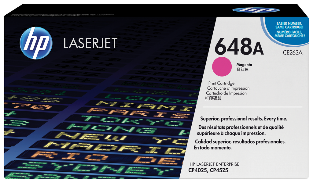 Toner HP 648A / CE263A Magenta, 11.000 Seiten