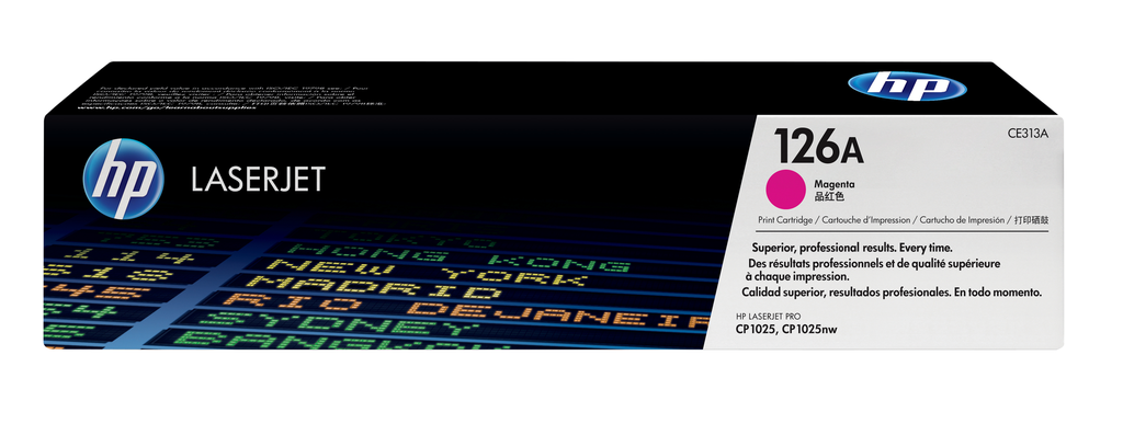 HP 126A / CE313A magenta toner, 1,000 pages