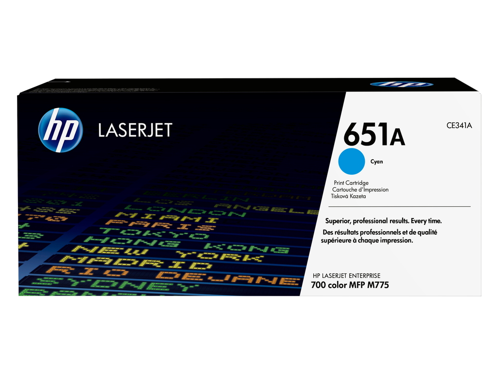 Toner HP 651A / CE341A Cyan, 16.000 Seiten