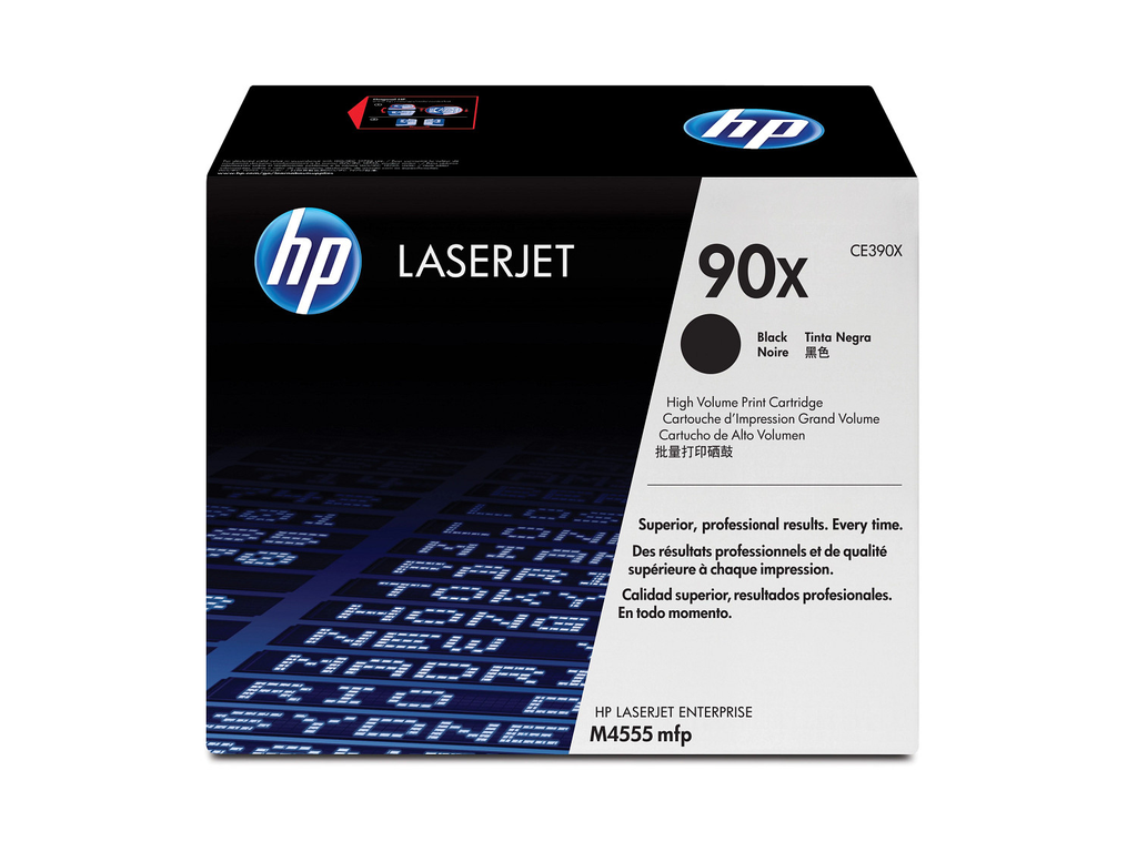 [CE390X] HP 90X / CE390X black XL toner, 24,000 pages