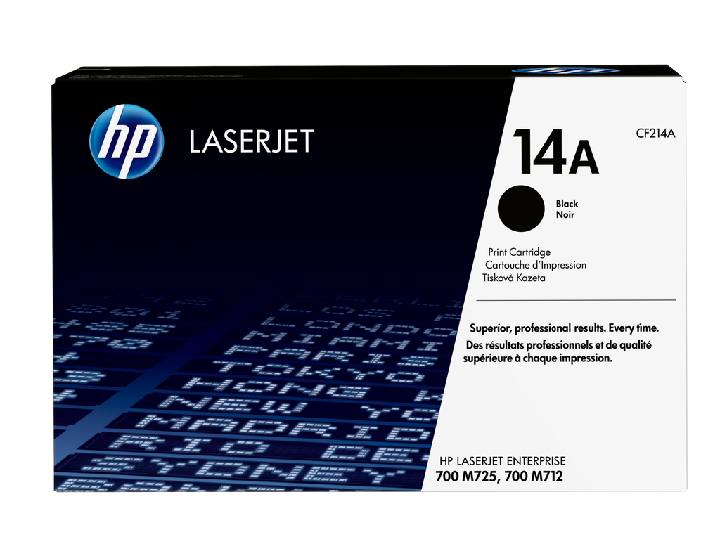 Toner HP 14A / CF214A Schwarz, 10.000 Seiten