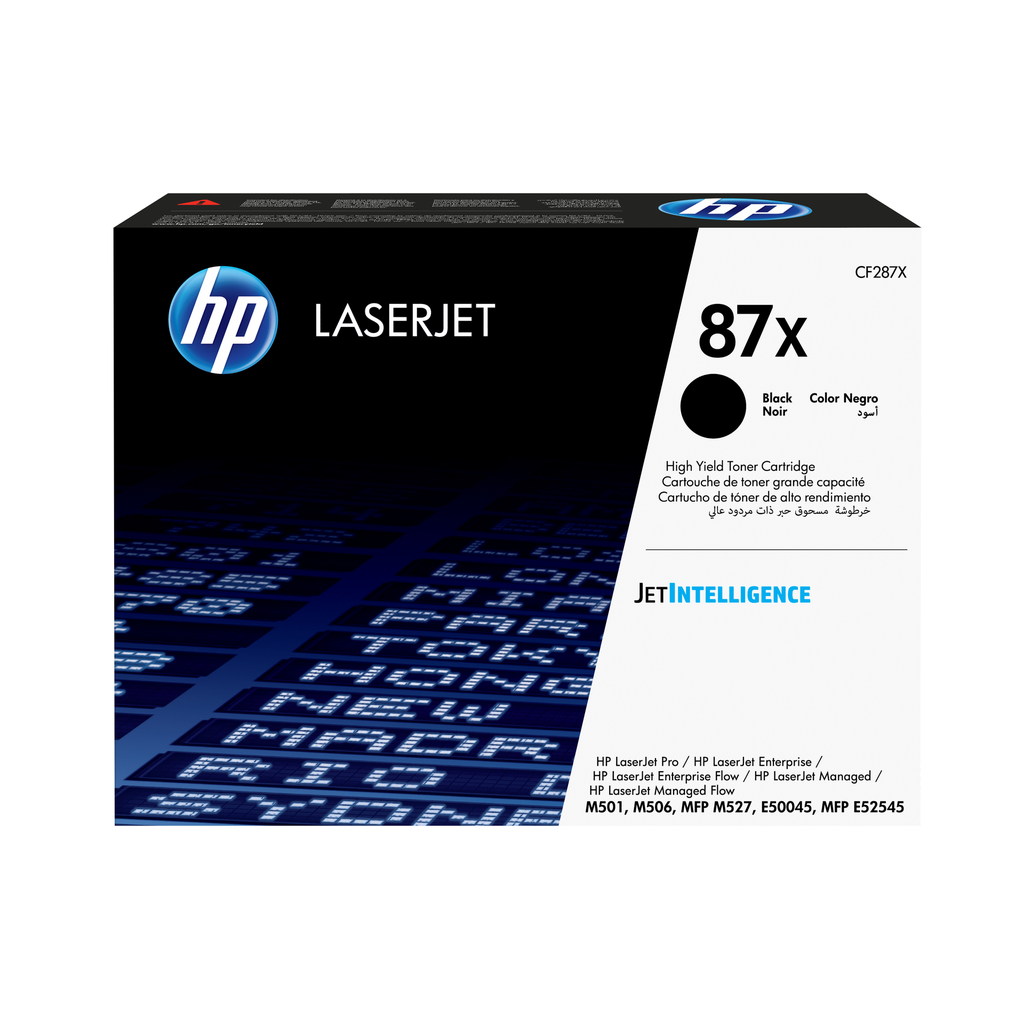 Toner HP 87X / CF287X Schwarz XL, 18.000 Seiten