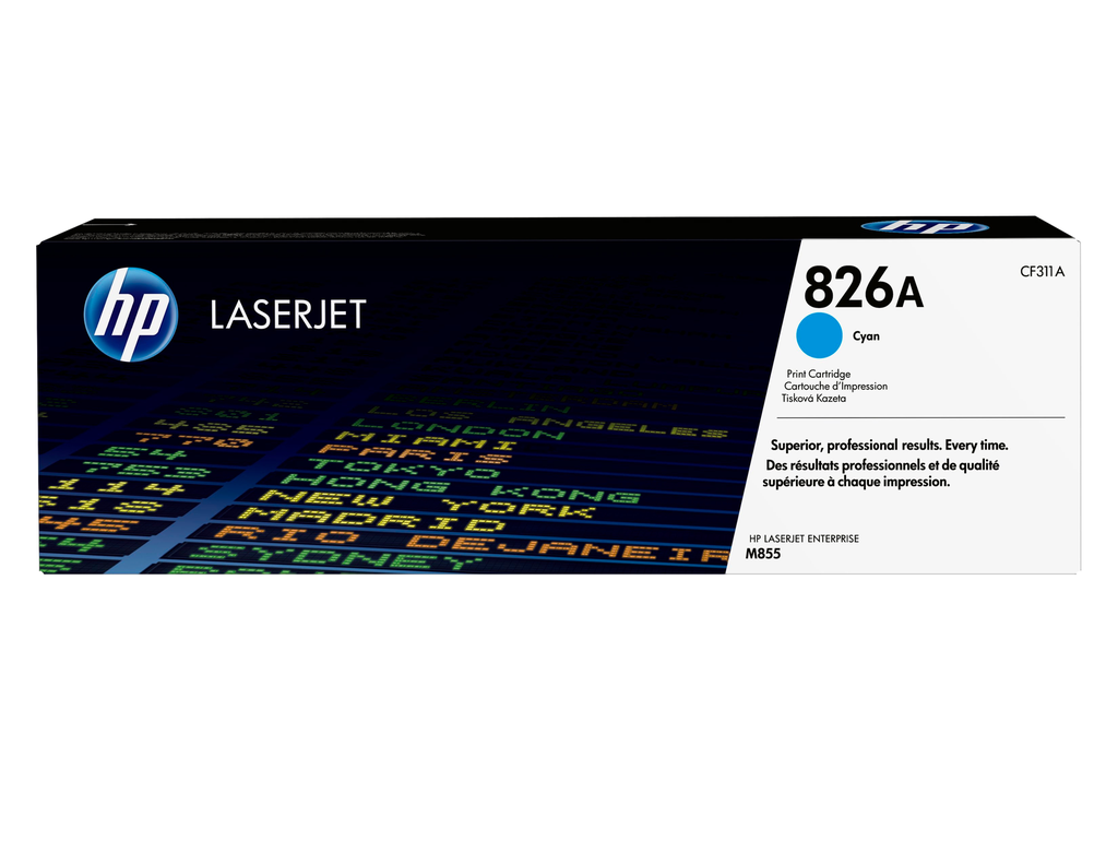 Toner HP 826A / CF311A Cyan, 31.500 Seiten
