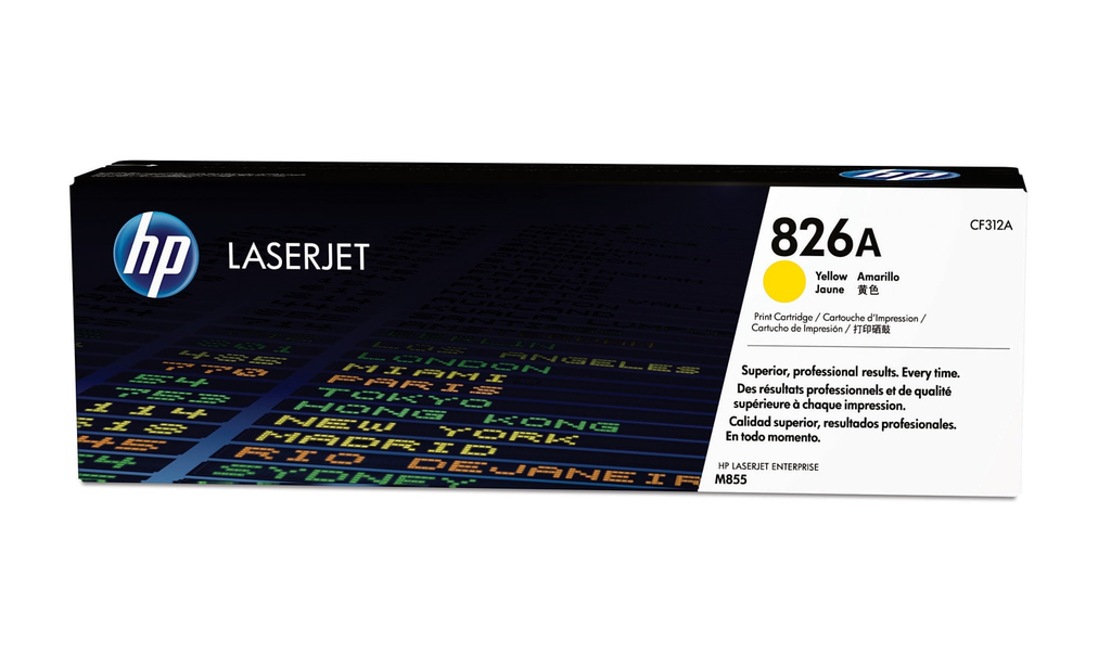 Toner HP 826A / CF312A Gelb, 31.500 Seiten