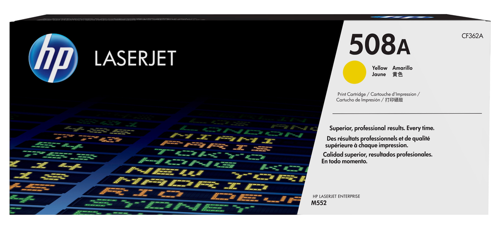Toner HP 508A / CF362A Gelb, 5.000 Seiten