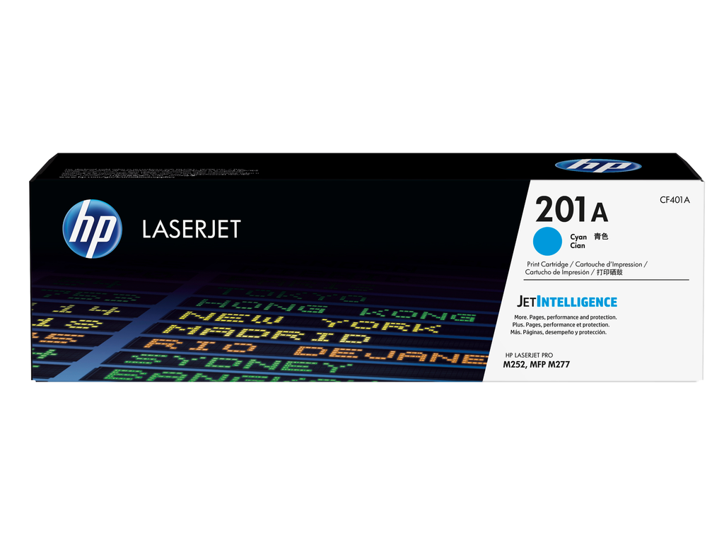 Toner HP 201A / CF401A Cyan, 1.330 Seiten