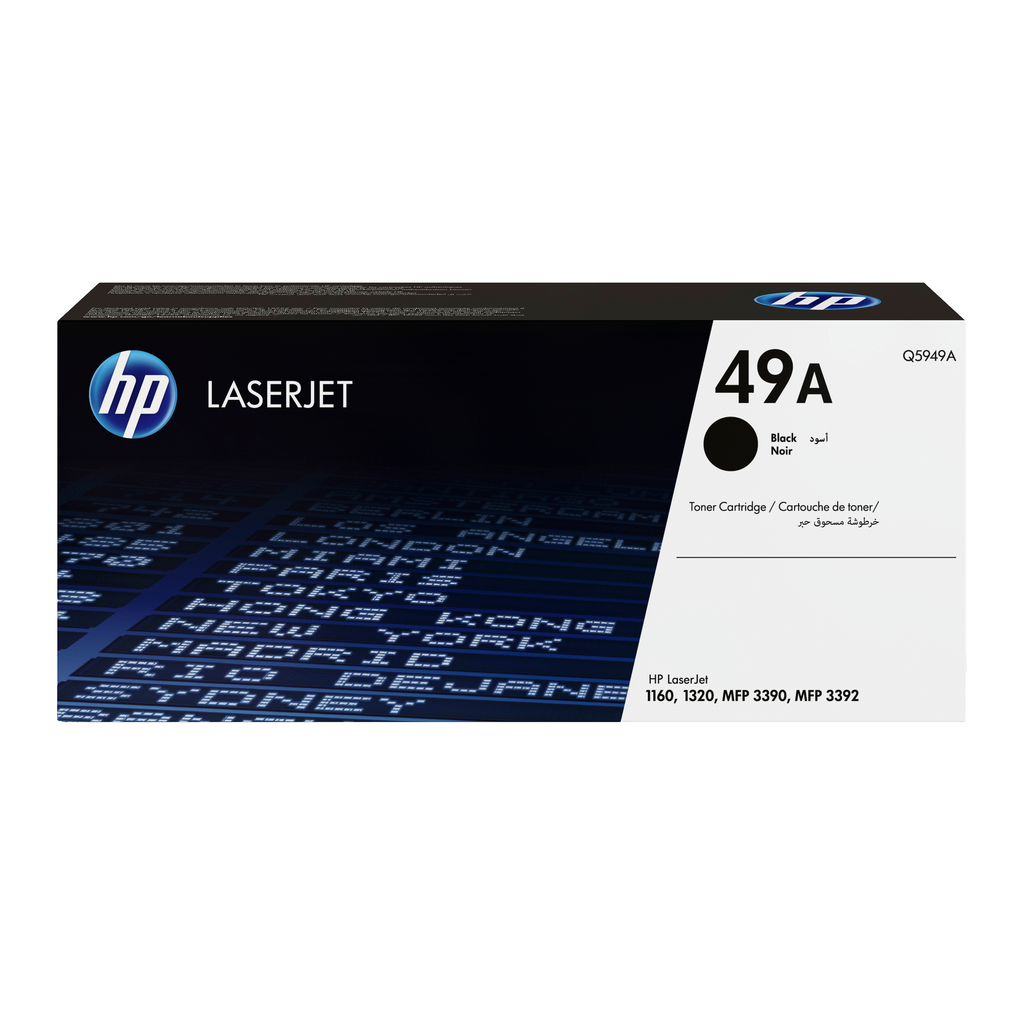 Toner HP 49A / Q5949A noir, 2 500 pages