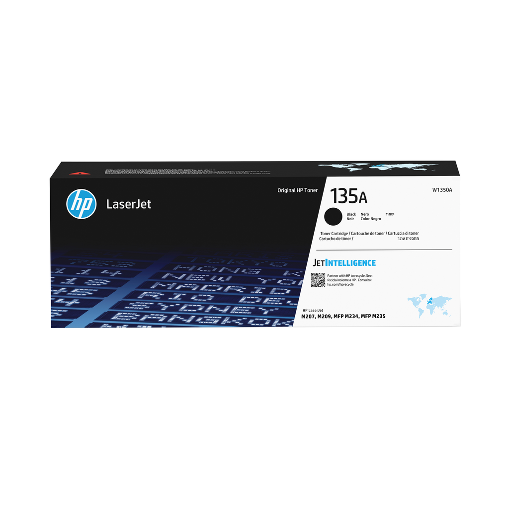 Toner HP 135A / W1350A noir, 1 100 pages