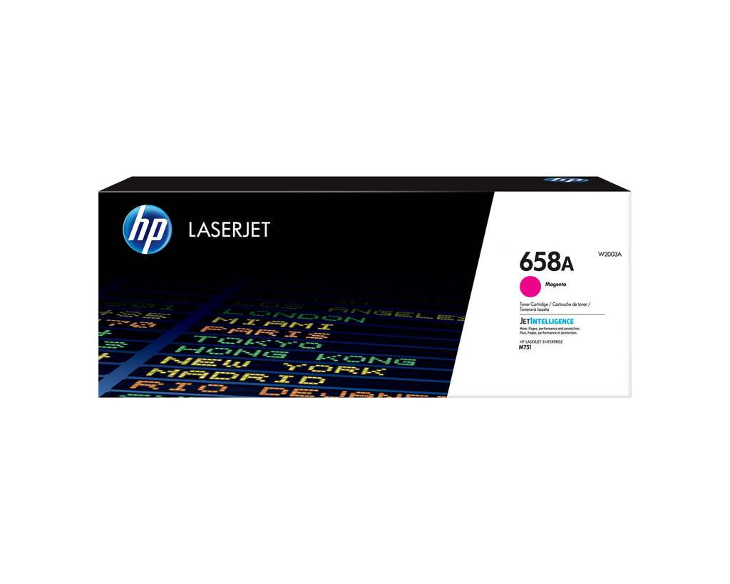 HP 658A / W2003A magenta toner, 6,000 pages