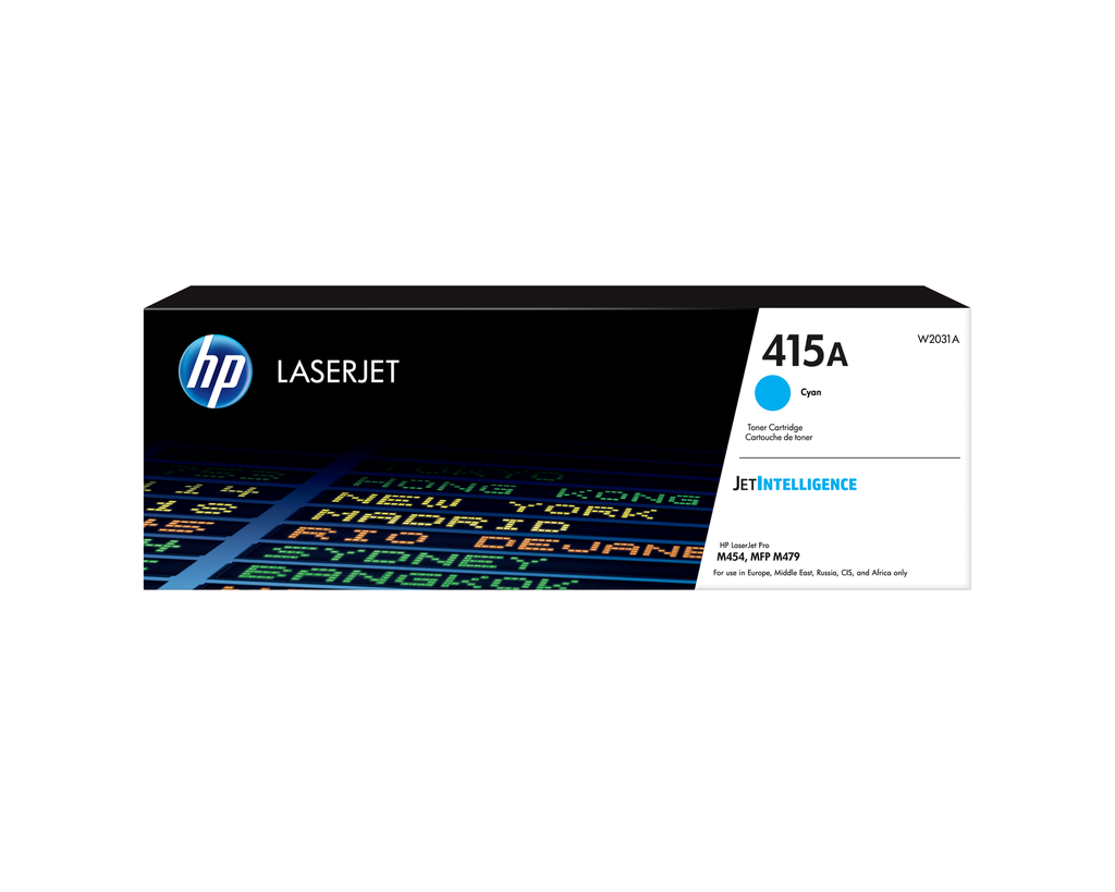 Toner HP 415A / W2031A cyan, 2 100 pages