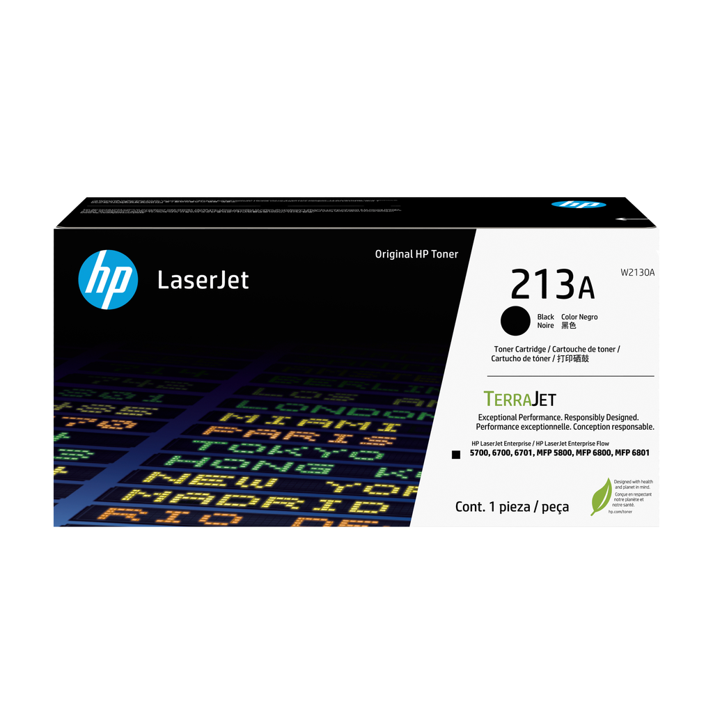 Toner HP 213A / W2130A noir, 3 500 pages