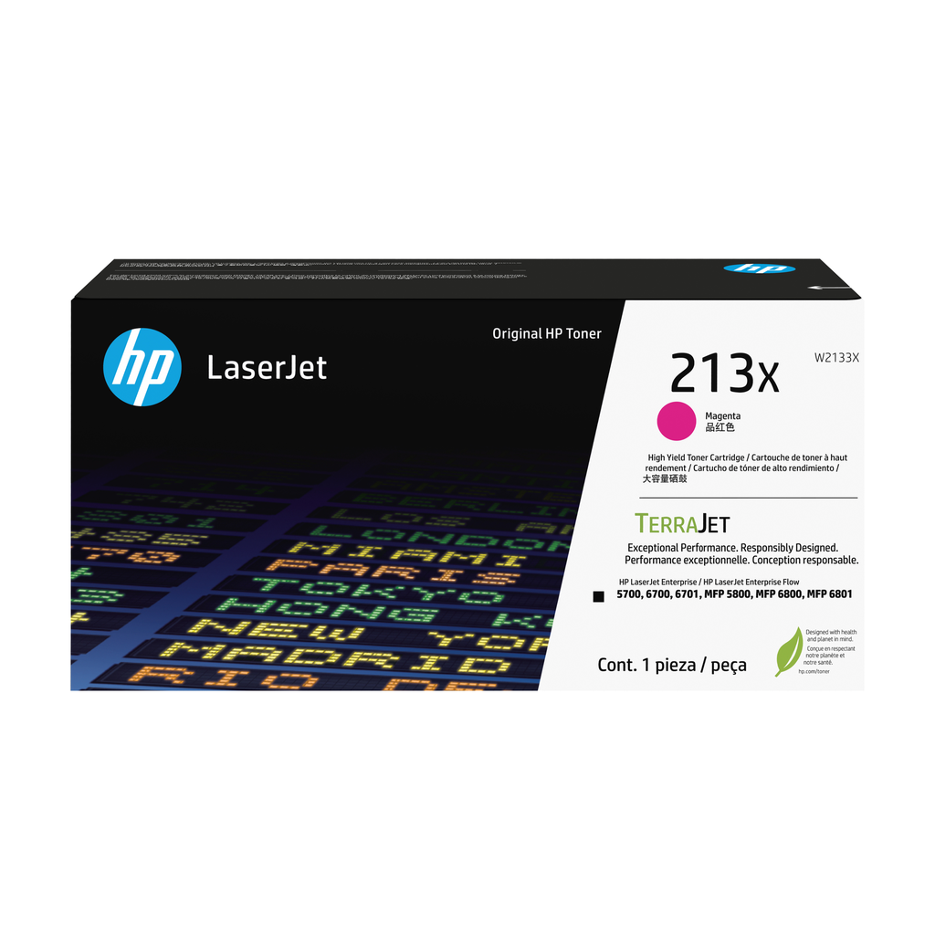 HP 213X / W2133X magenta XL toner, 6,000 pages