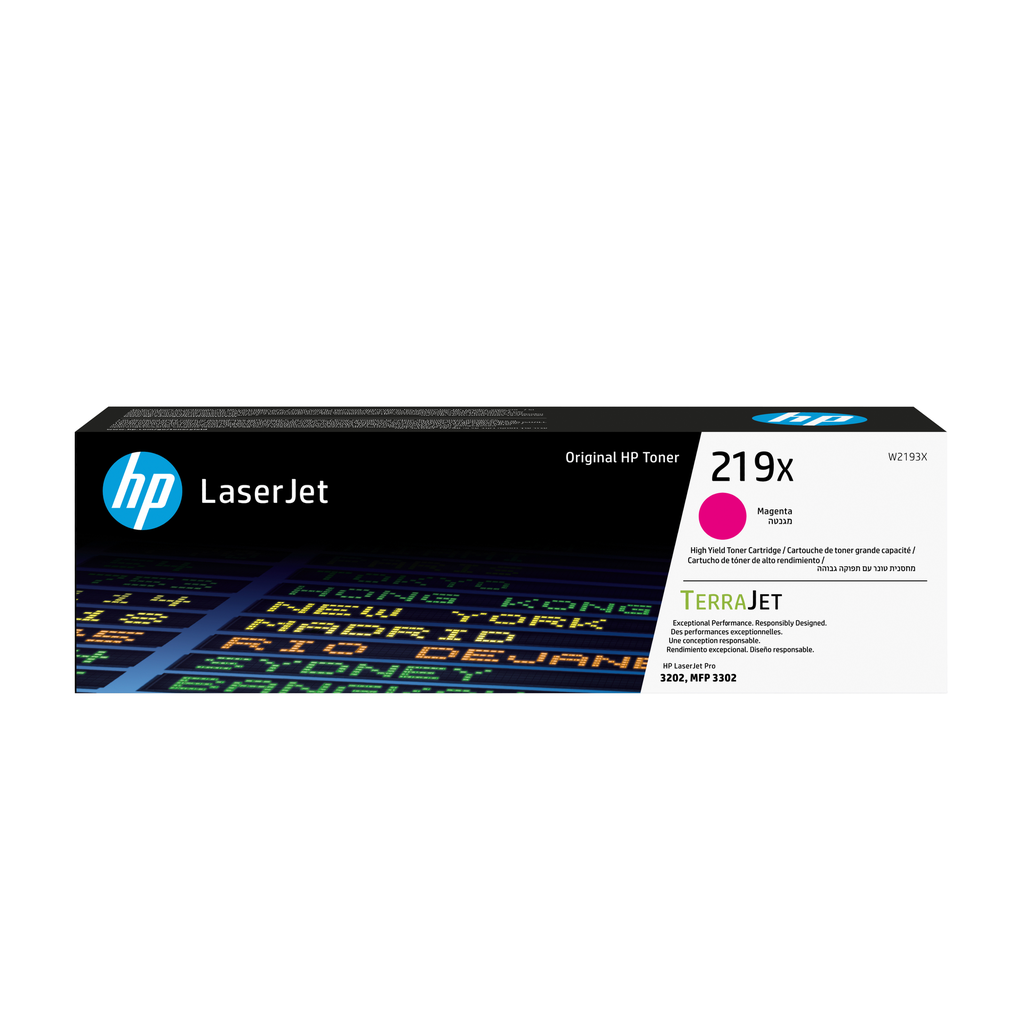 Toner HP 219X / W2193X Magenta XL, 2.500 Seiten