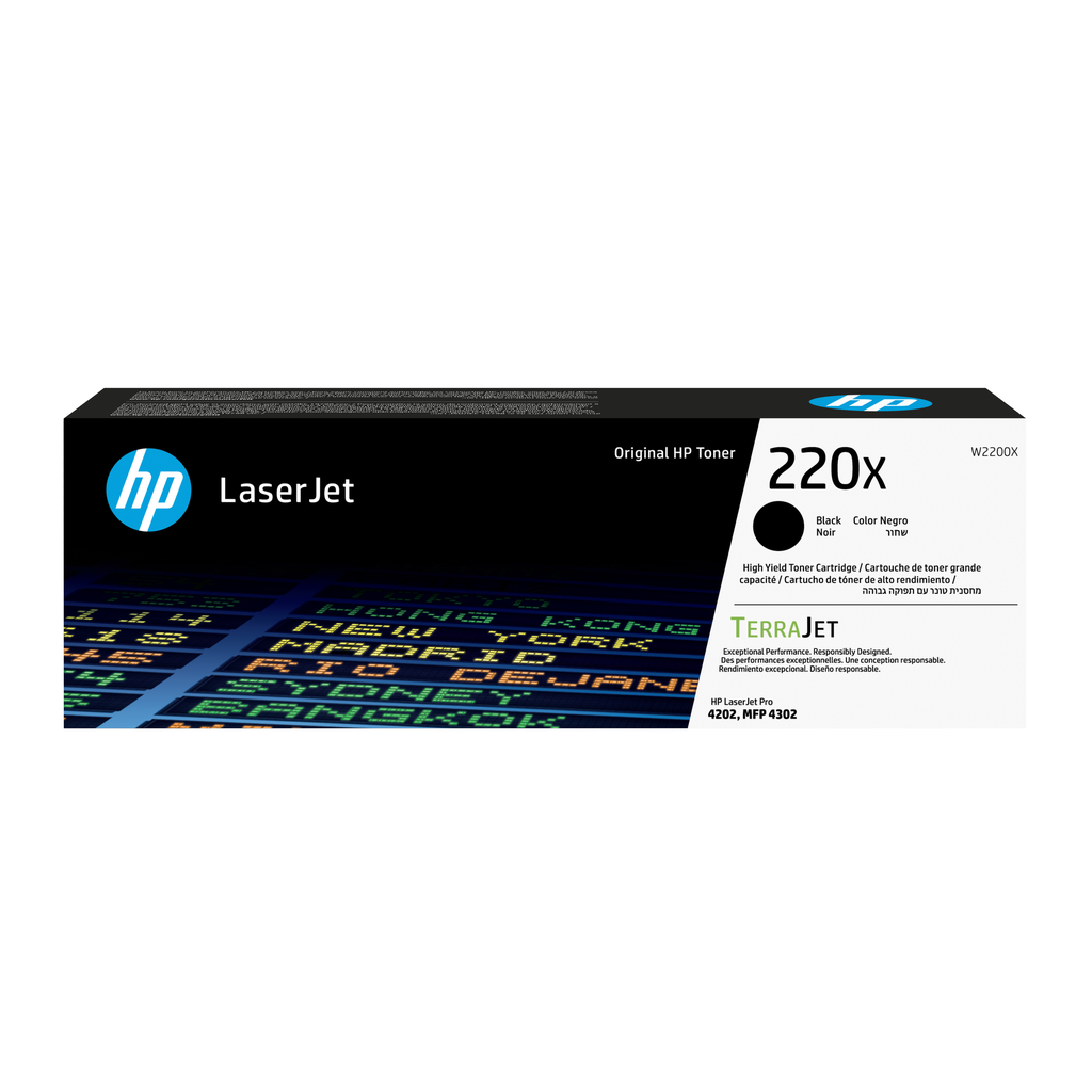 Toner HP 220X / W2200X Schwarz XL, 7.500 Seiten