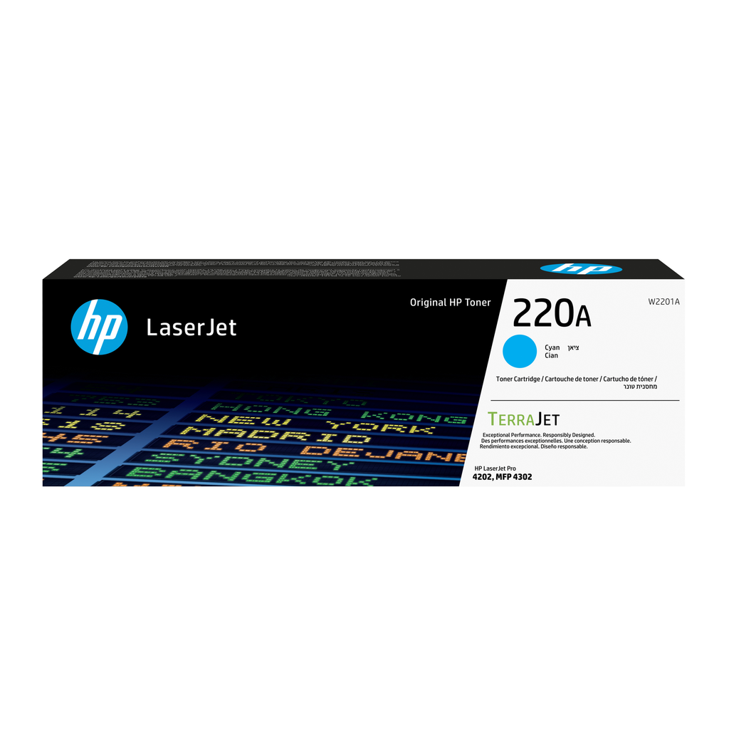 Toner HP 220A / W2201A cyan, 1 800 pages