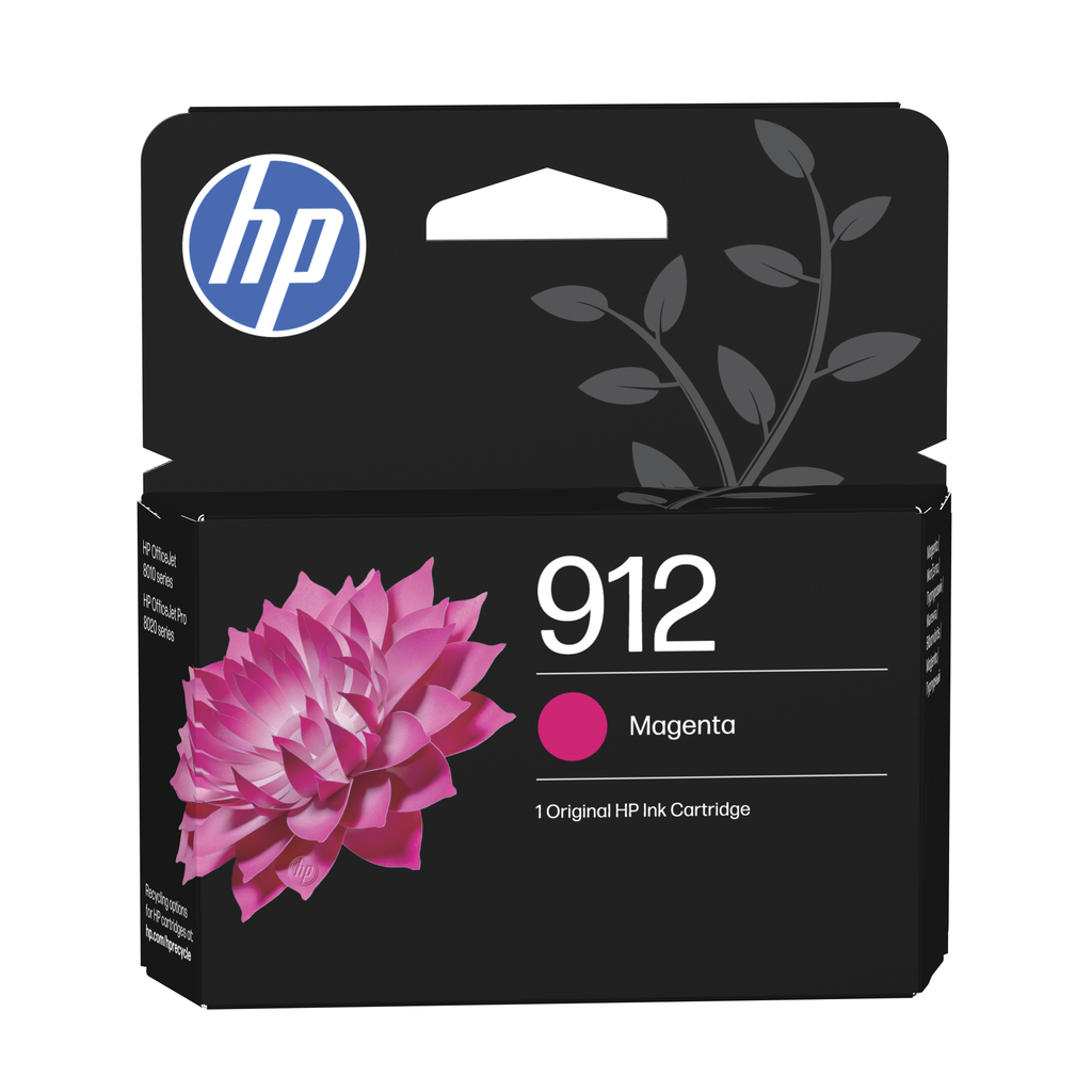 Cartouche d'encre HP 912 / 3YL78AE magenta, 315 pages