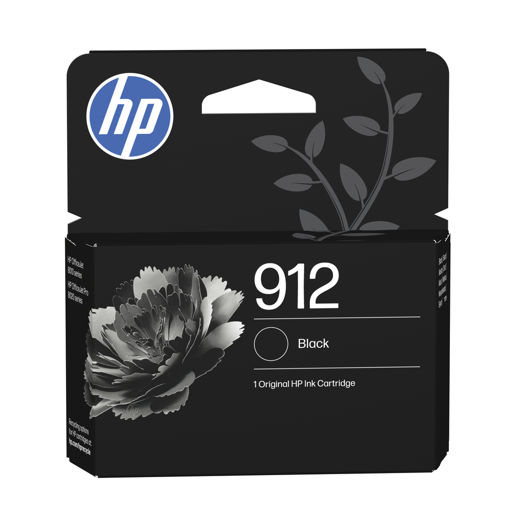 Cartouche d'encre HP 912 / 3YL80AE noire, 250 pages