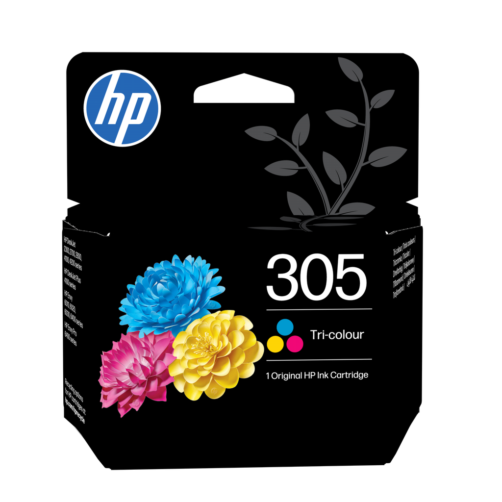 [3YM60AE] Cartouche d'encre HP 305 / 3YM60AE 3 couleurs, 100 pages