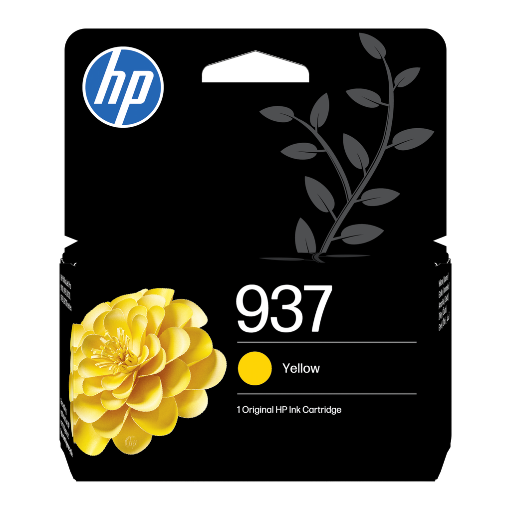 HP 937 / 4S6W4NE yellow ink cartridge, 800 pages