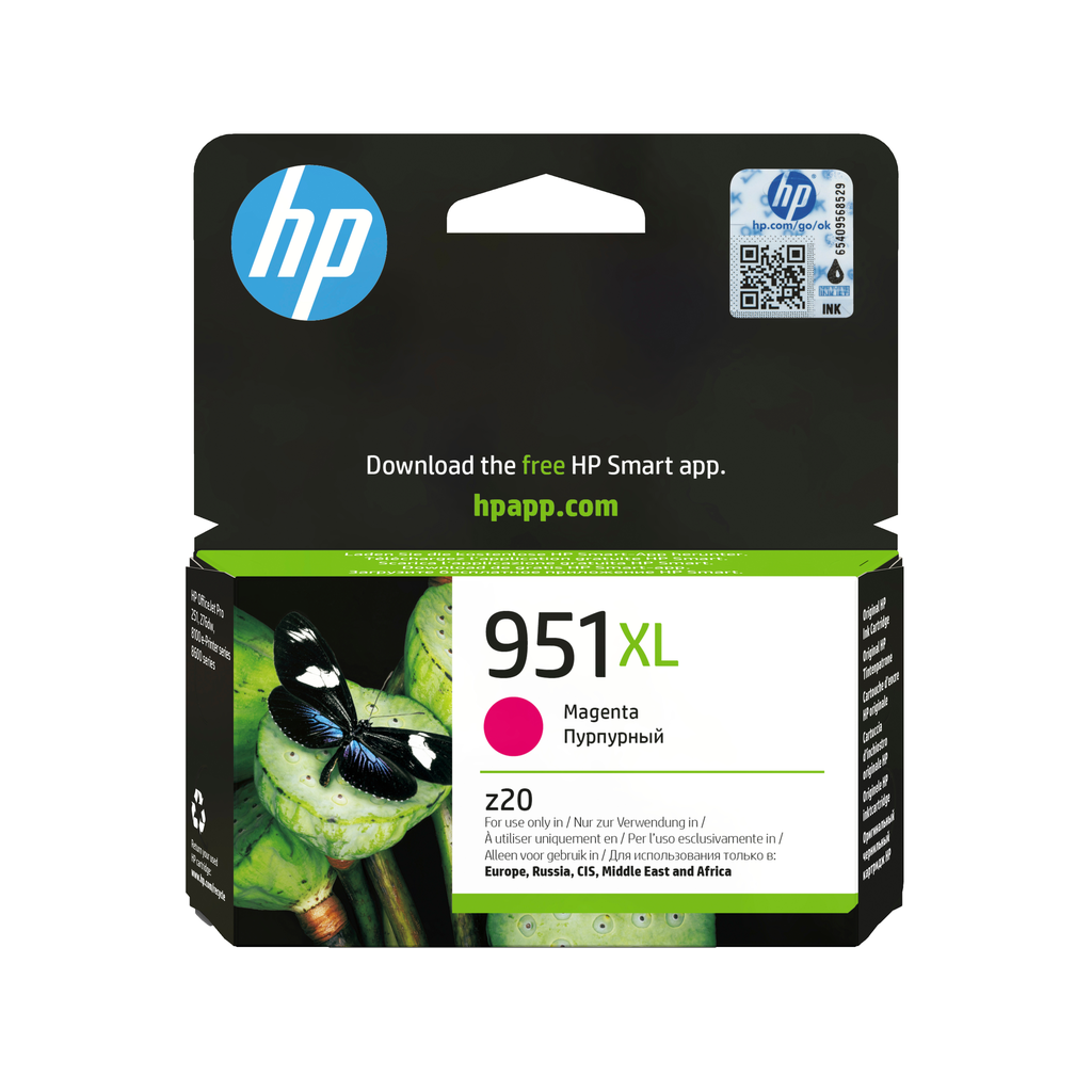 Tintenpatrone HP 951XL / CN047AE Magenta XL, 1.500 Seiten