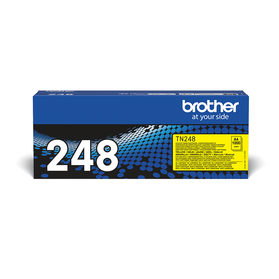 Toner Brother TN-248Y / TN248Y jaune, 1 000 pages