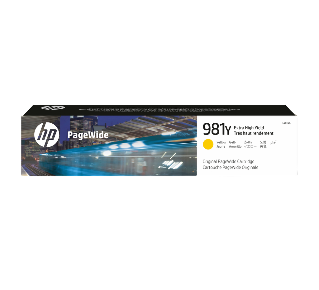 Tintenpatrone HP 981Y / L0R15A Gelb XL, 16.000 Seiten