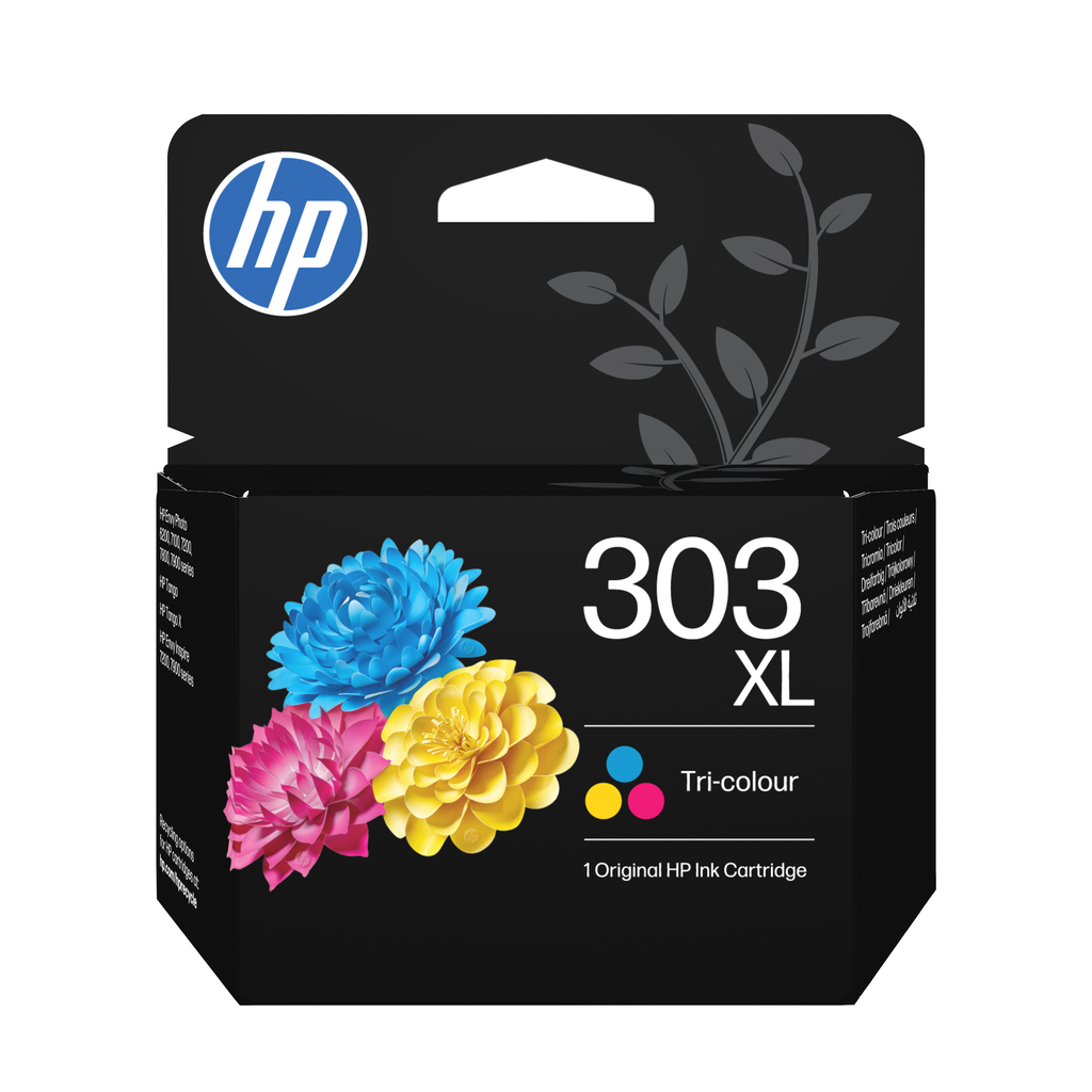 [T6N03AE] Cartouche d'encre HP 303XL / T6N03AE 3 couleurs XL, 415 pages