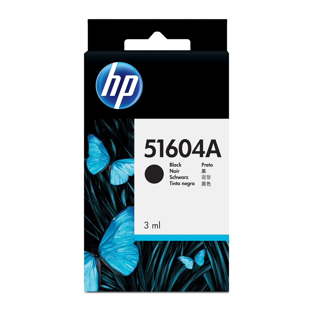 [51604A] Cartouche d'encre HP 51604A noire, 1 ml