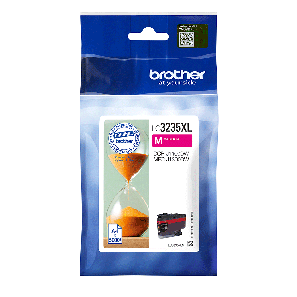 Cartouche d'encre Brother LC-3235XLM / LC3235XLM magenta XL, 5 000 pages