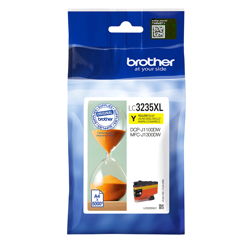 [LC3235XLY] Brother Tintenpatrone LC-3235XLY / LC3235XLY Gelb XL, 5.000 Seiten