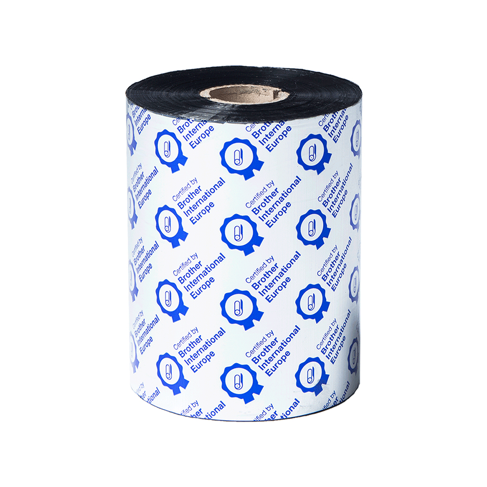 Brother BRP-1D600-110 Thermotransferband Harz Premium, 110 mm x 600 m, 6er-Pack