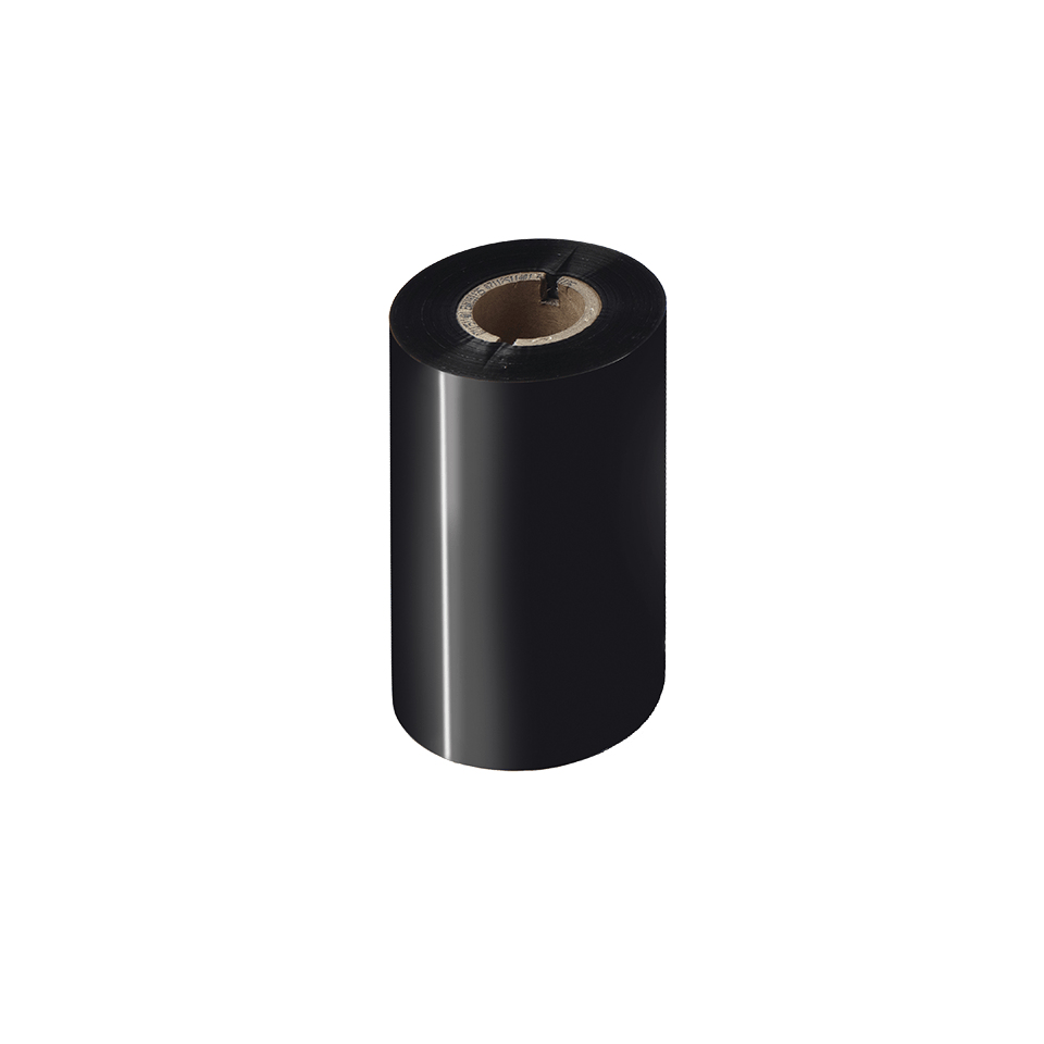 Brother BWS-1D300-110 Thermotransferband Wachs Standard, 110 mm x 300 m, 12er-Pack