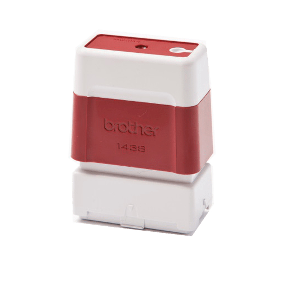 [PR1438R6P] Brother PR1438R6P Fertigstempel 14 x 38 mm rot, 6er-Pack