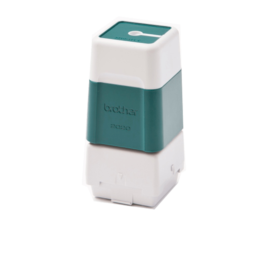 [PR2020G6P] Brother PR2020G6P pre-inked stamps 20 x 20 mm green, pack of 6