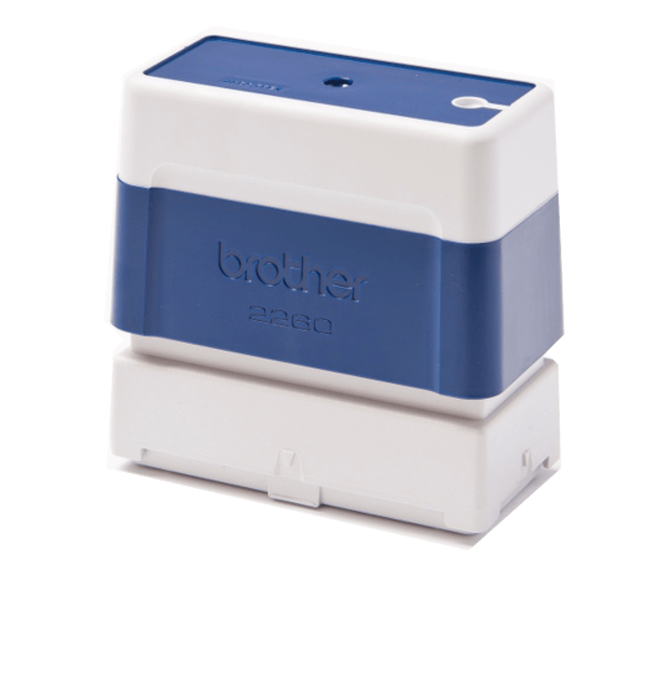 Brother PR2260E6P Fertigstempel 22 x 60 mm blau, 6er-Pack