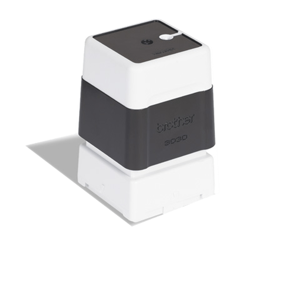 Brother PR3030B6P Fertigstempel 30 x 30 mm schwarz, 6er-Pack