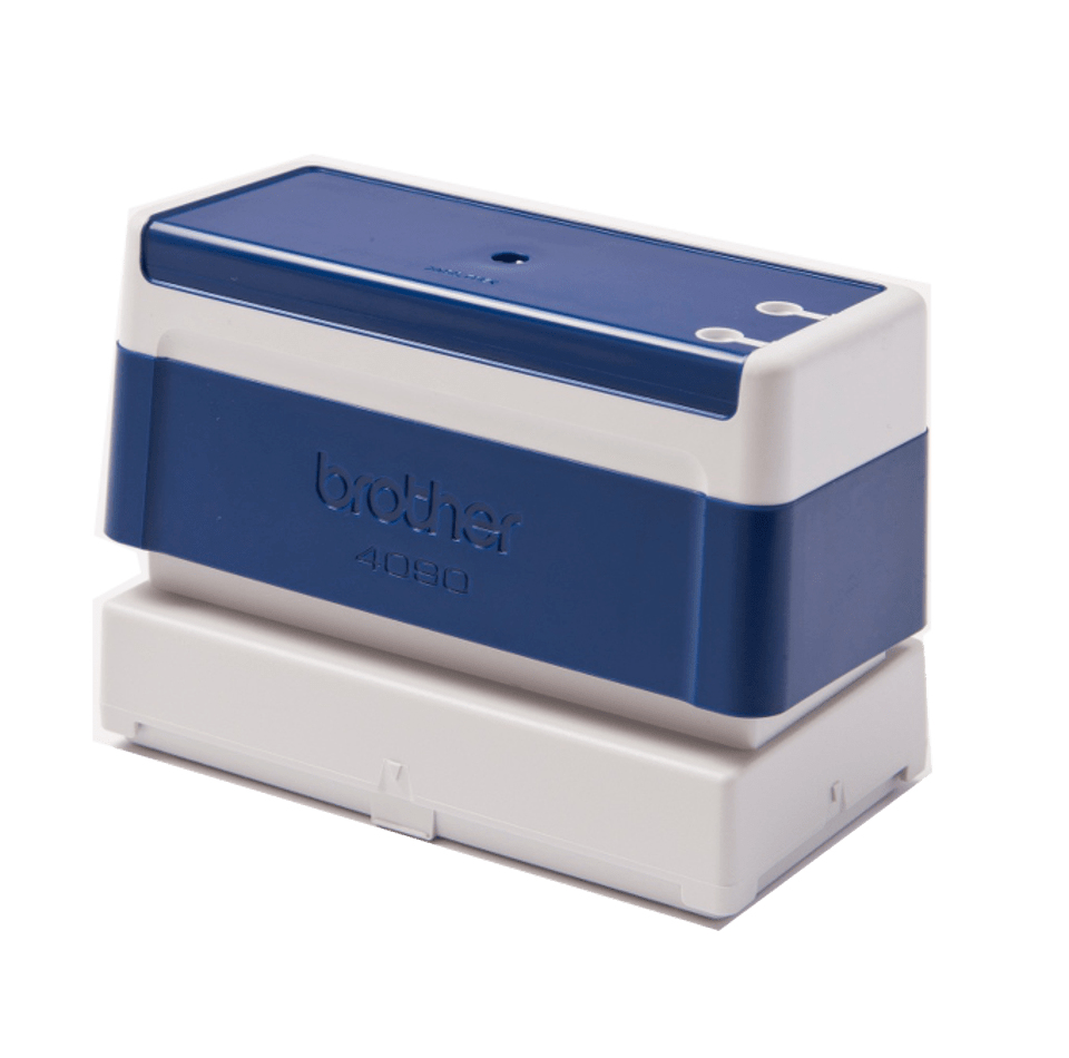 Brother PR4090E6P pre-inked stamps 40 x 90 mm blue, pack of 6