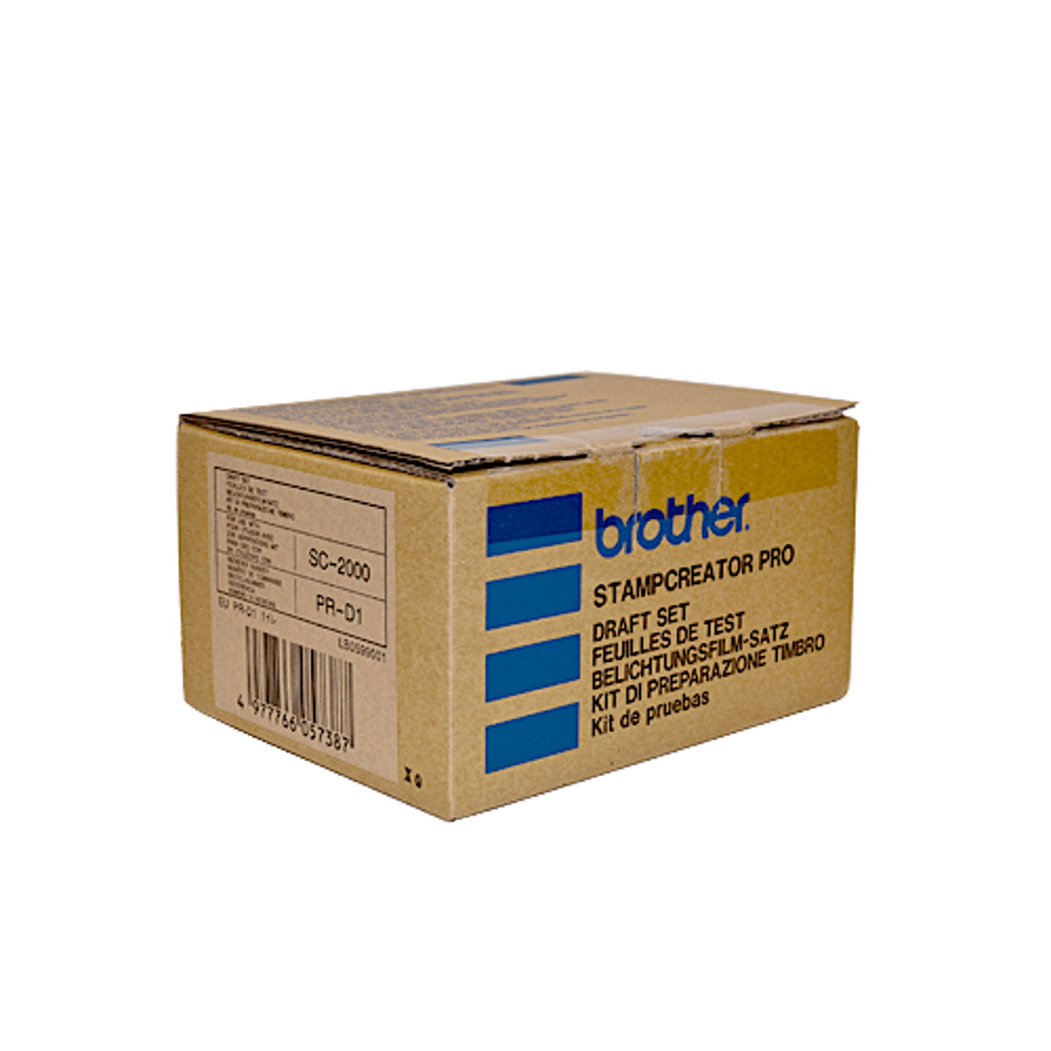 Brother PRD1 print film and ink ribbon kit for Stamp Creator, 150 impressions