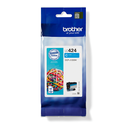Brother LC-424C / LC424C cyan ink cartridge, 750 pages