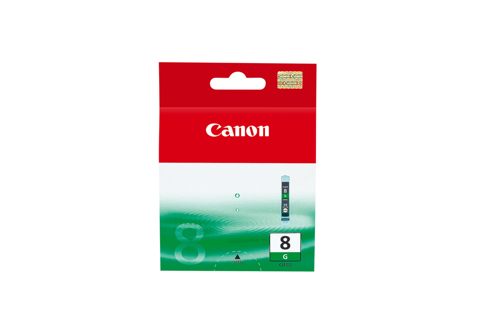 [0627B001] Canon CLI-8G / 0627B001 green ink cartridge, 5,840 pages