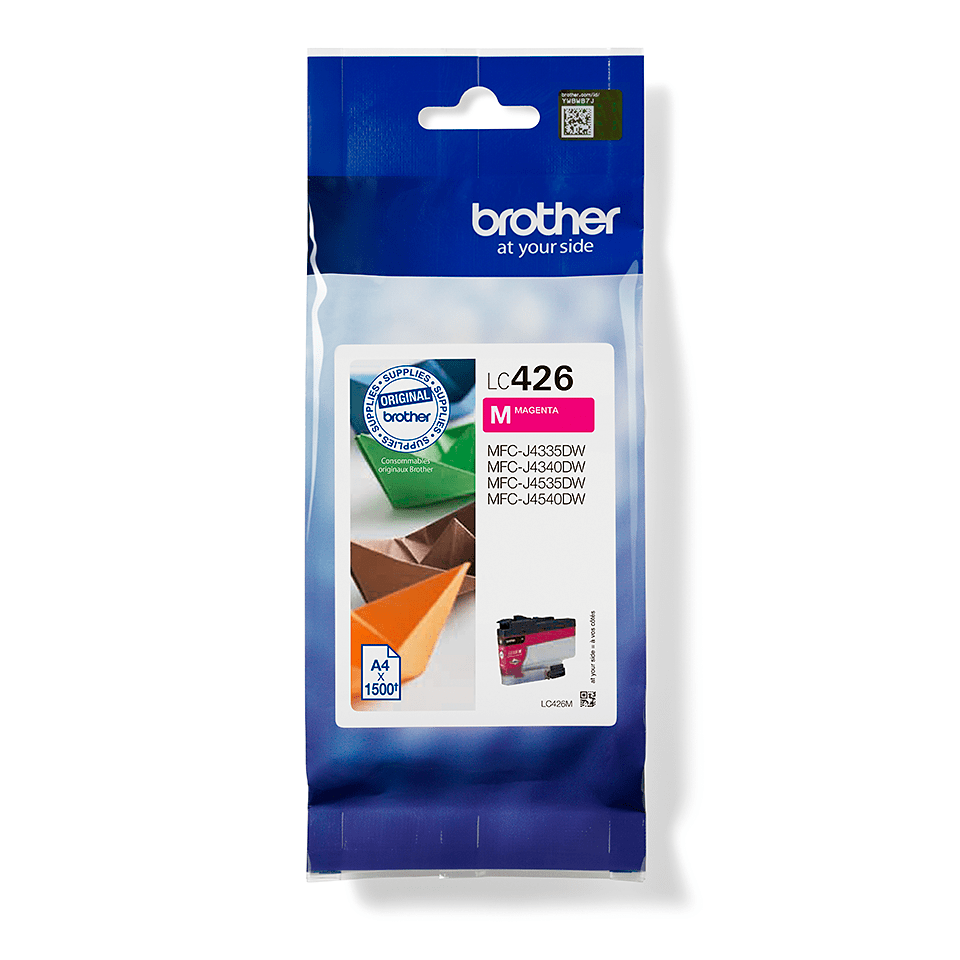 Brother LC-426M / LC426M magenta ink cartridge, 1,500 pages