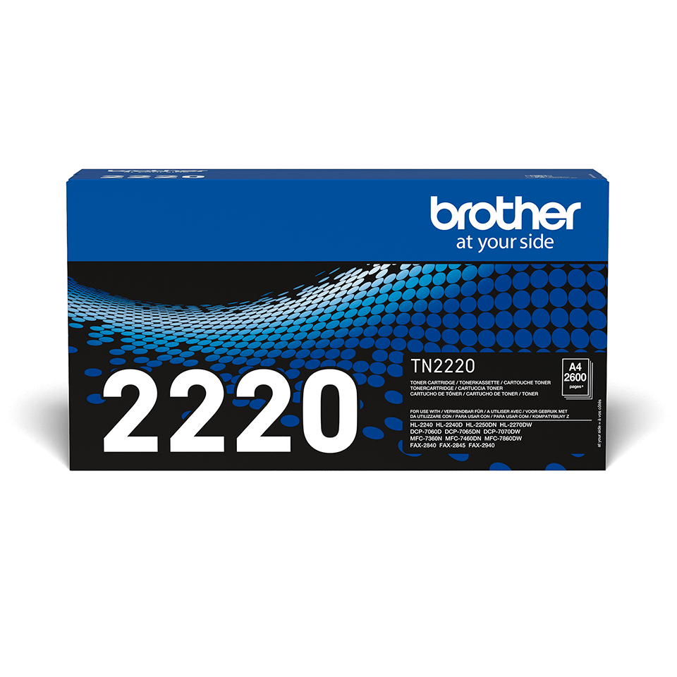 [TN2220] Brother TN-2220 / TN2220 black toner XL, 2,600 pages