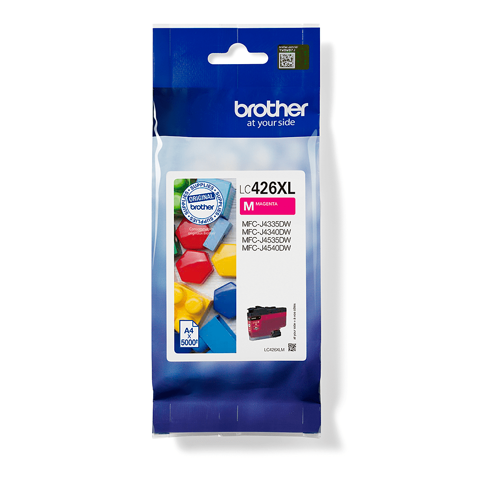 Cartouche d'encre Brother LC-426XLM / LC426XLM magenta XL, 5 000 pages