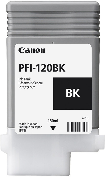 Tintenpatrone Canon PFI-120BK / 2885C001 Schwarz, 130 ml
